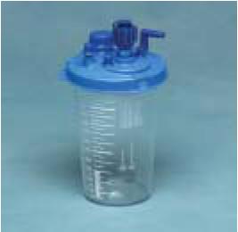 Medi-Vac® Guardian™ Rigid Suction Canister, 1200 mL