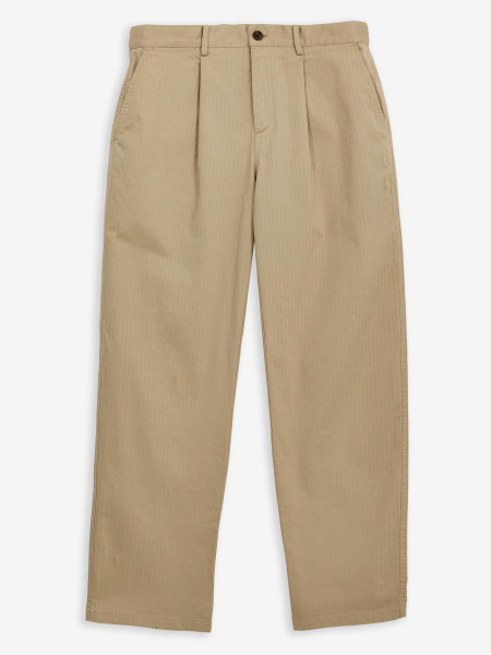 Herringbone Cotton Trousers Herringbone Cotton Trousers