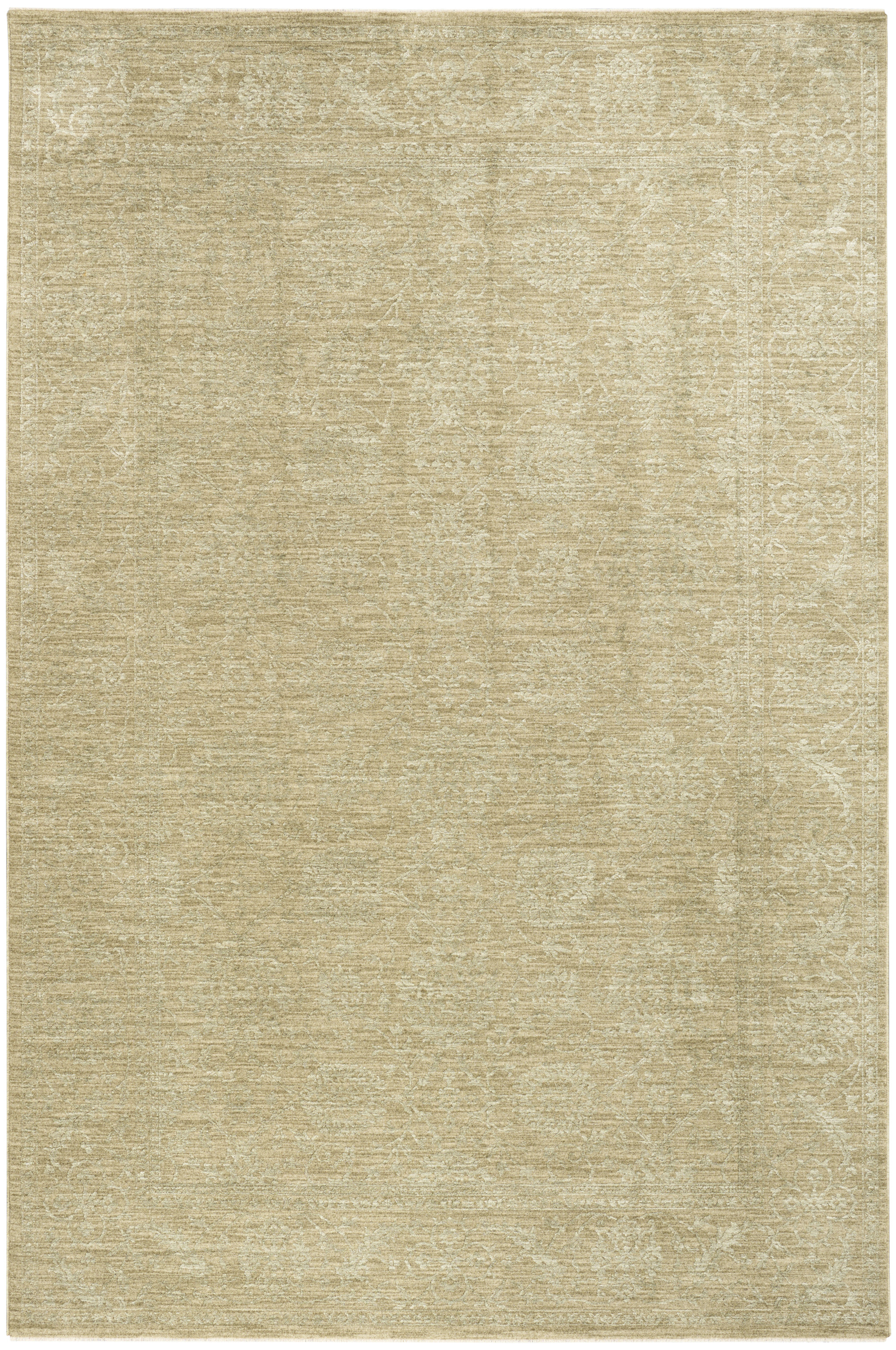 Nourison Moonlit 5'3" x 7'6" Green Vintage Indoor Rug