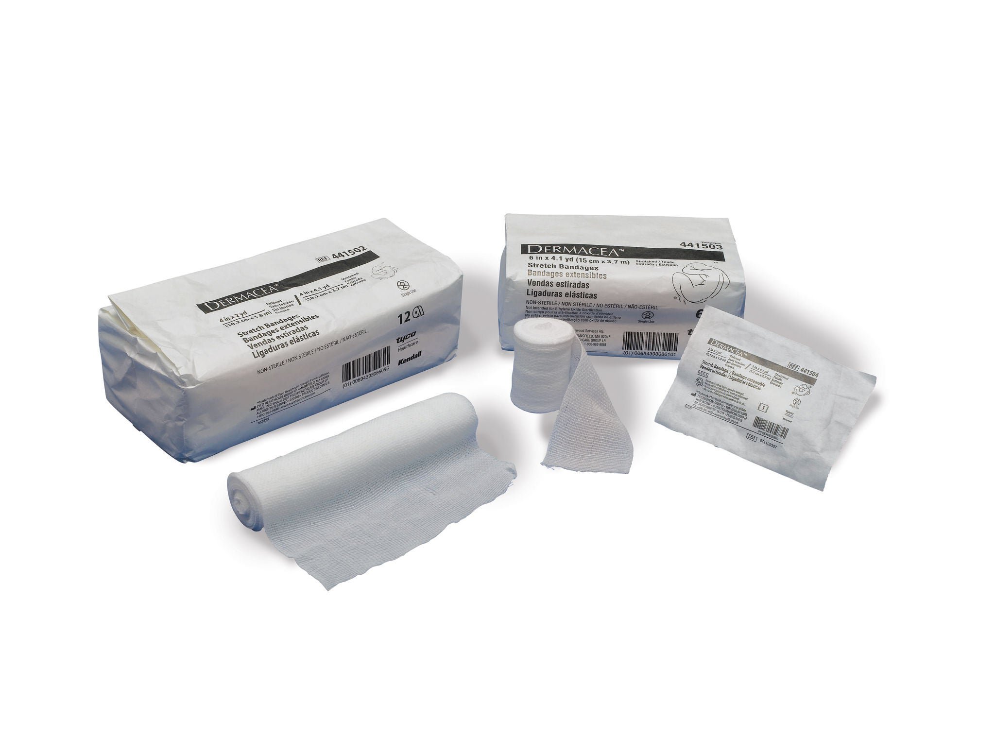 Dermacea™ Conforming Bandage, 2 Inch x 4 Yard, 1-Ply