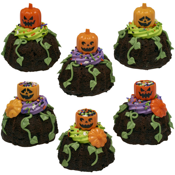Fillable Pumpkin Cupcake Rings