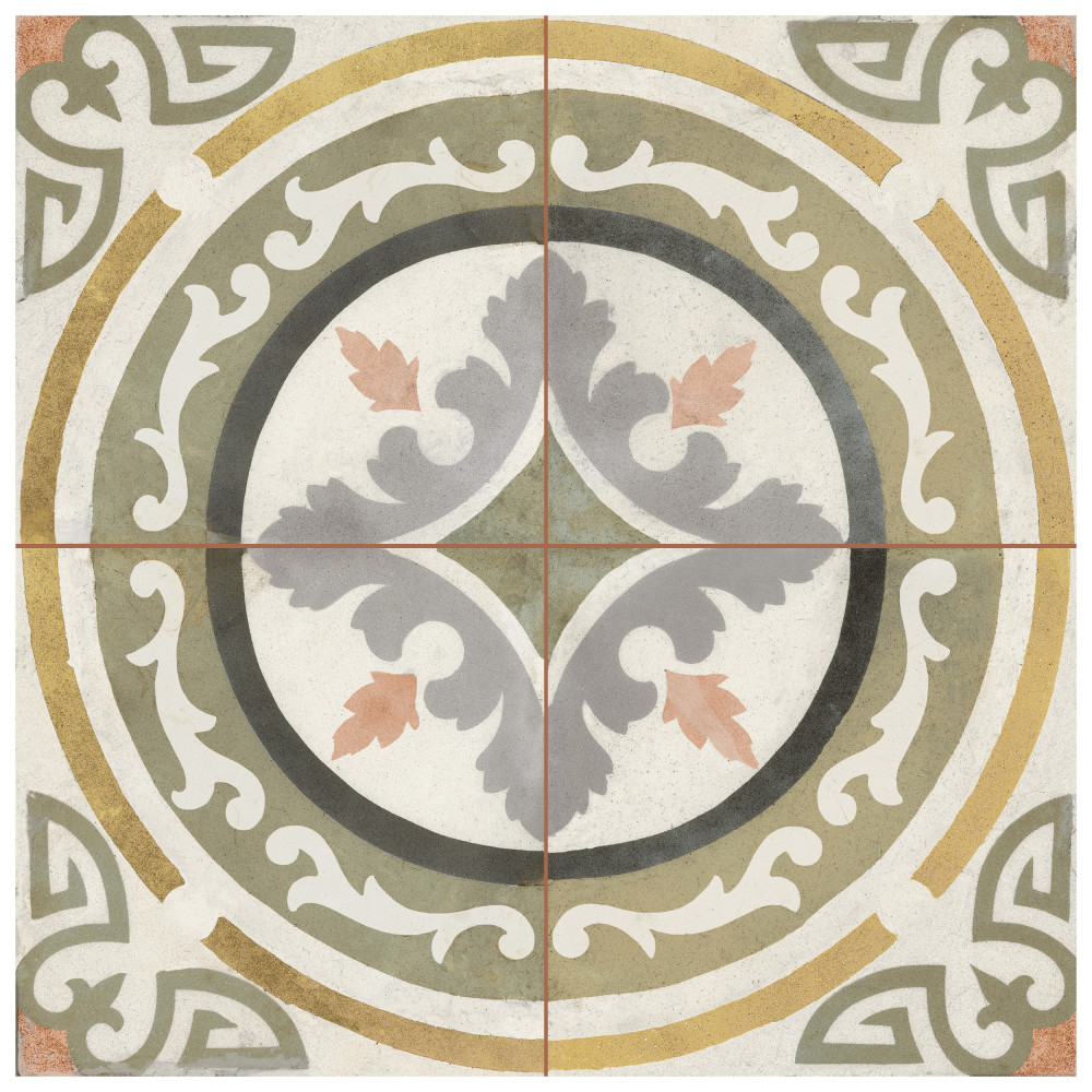 Kings Barna Gracia 17-5/8 in. x 17-5/8 in. Ceramic Floor and Wall Tile