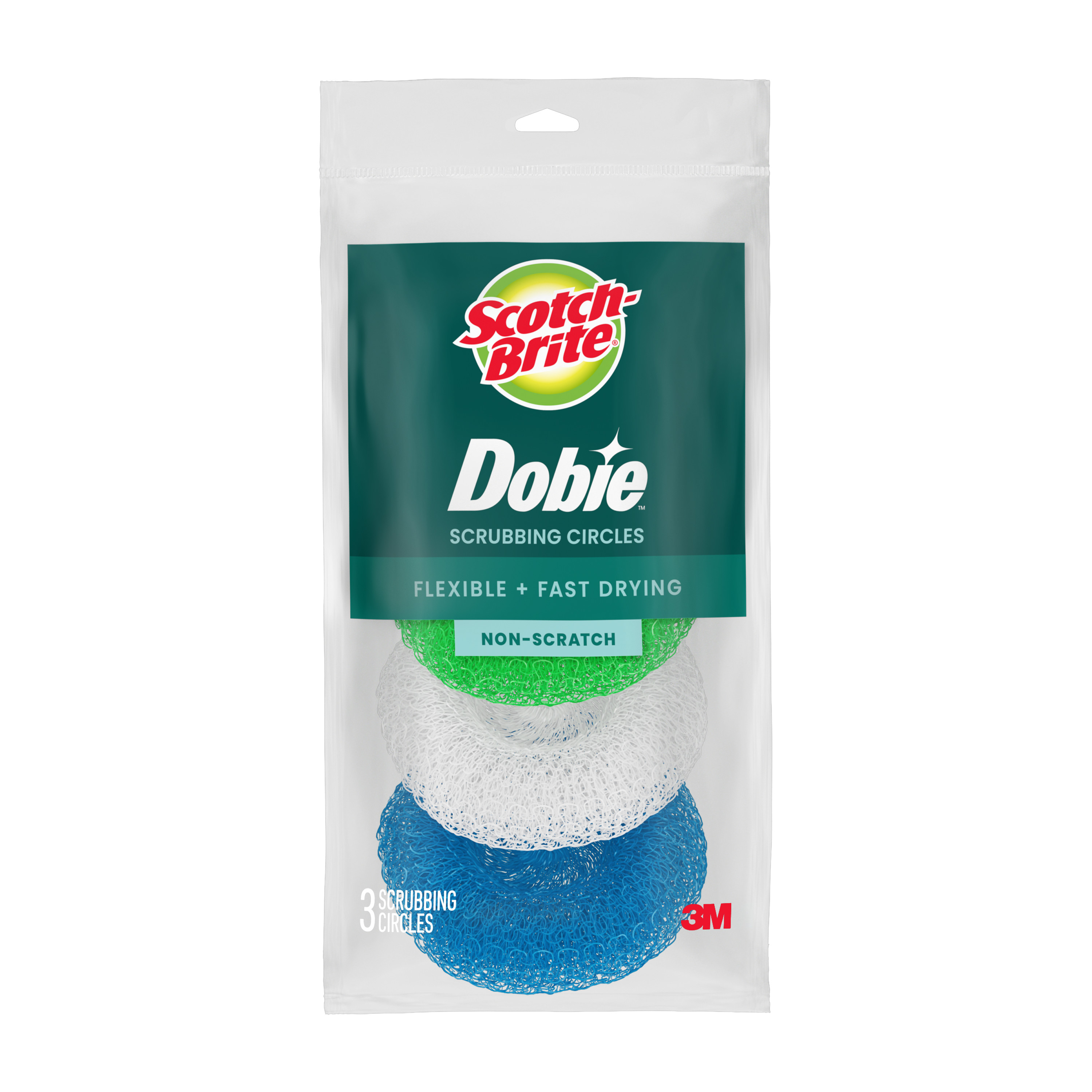 SKU 7100363165 | Scotch-Brite® Scrubbing Circles 215-FW