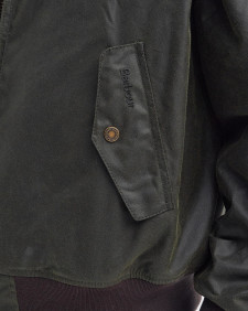 Barbour x Baracuta MA-1 Waxed Harrington Jacket 