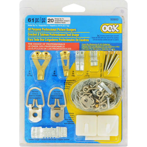 OOK All Purpose and Professional Picture Hanging Kit 50lb