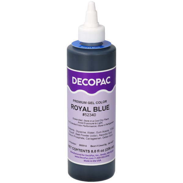 Royal Blue - Red 3 Free Premium Gel Color