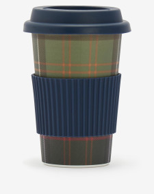 Reusable Tartan Travel Mug Classic Tartan