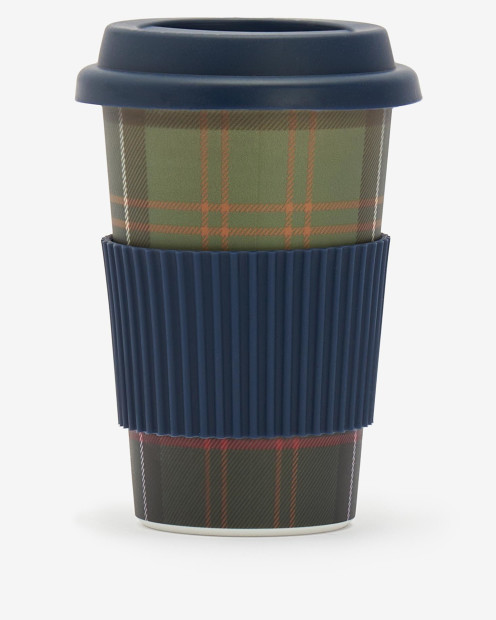 Reusable Tartan Travel Mug Classic Tartan
