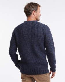 New Tyne Crew Neck Jumper Denim