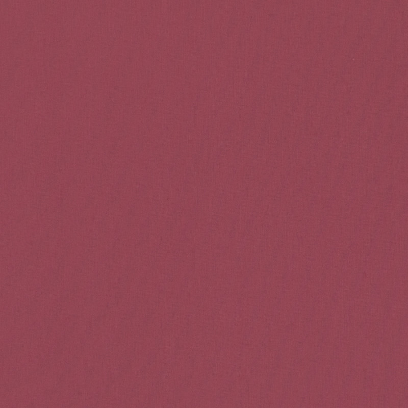 Square plain fabric sample in raspberry.