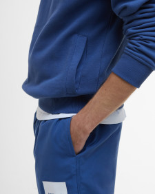 Outline Half-Zip Sweatshirt North Sea Blue