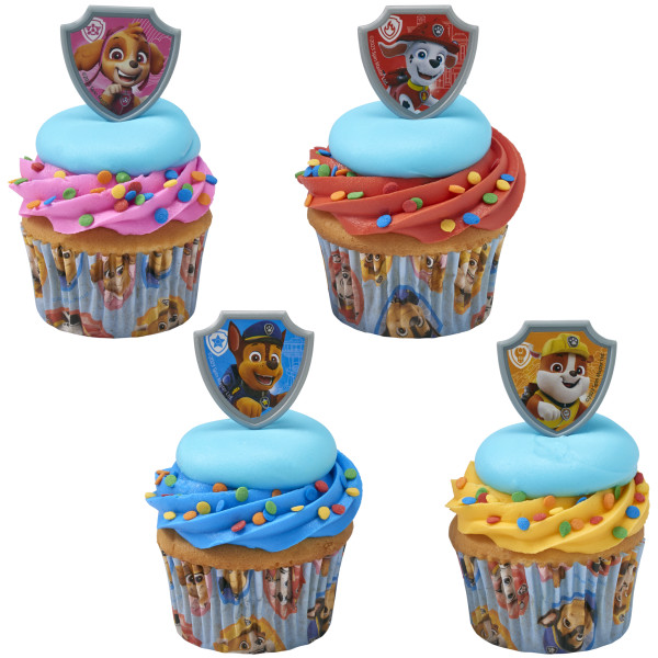 PAW Patrol Reporting for Duty Cupcake Rings