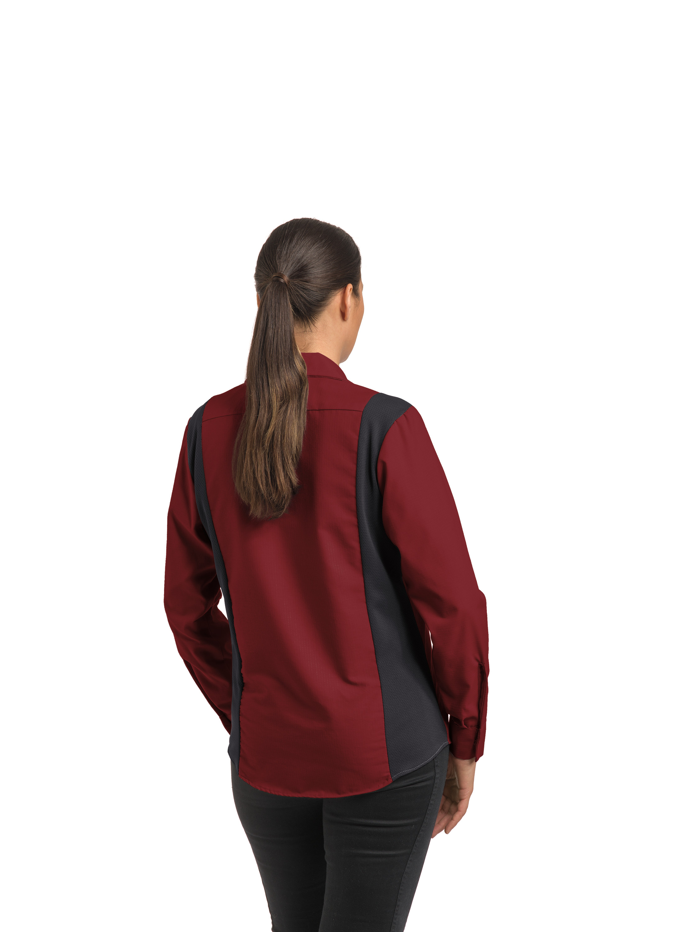 Camisa Red Kap para mujer manga larga Performance Plus Shop con tecnología OilBlok - Imagen 19 de 26