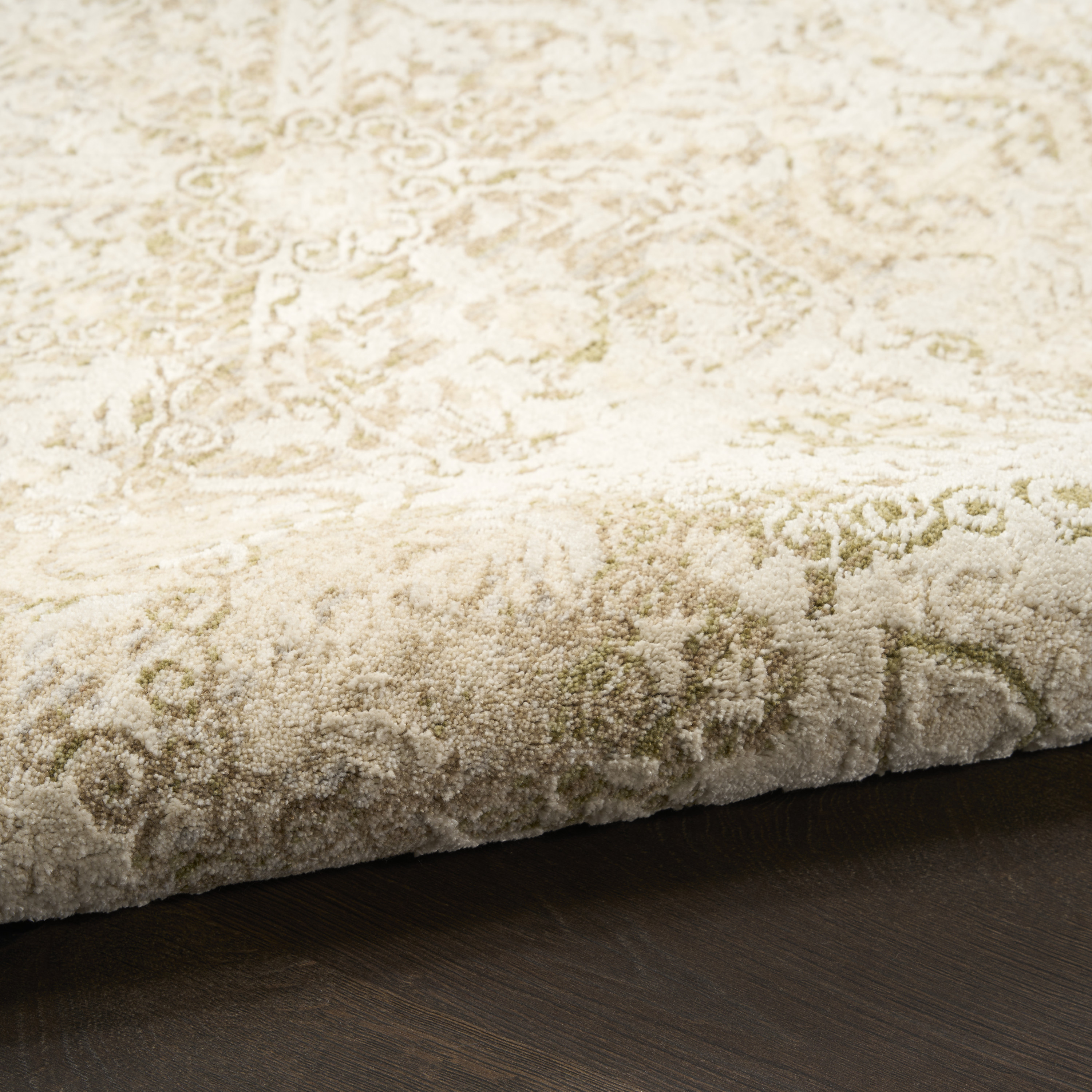 Nourison Sultana 7'10" x 10'2" Beige Green Vintage Indoor Rug