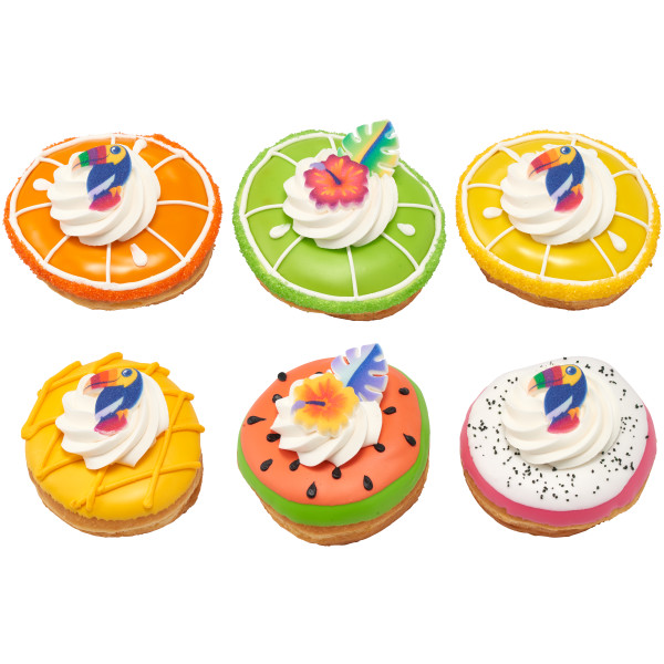 Tropical Vibes Assortment Dec-Ons® Decorations