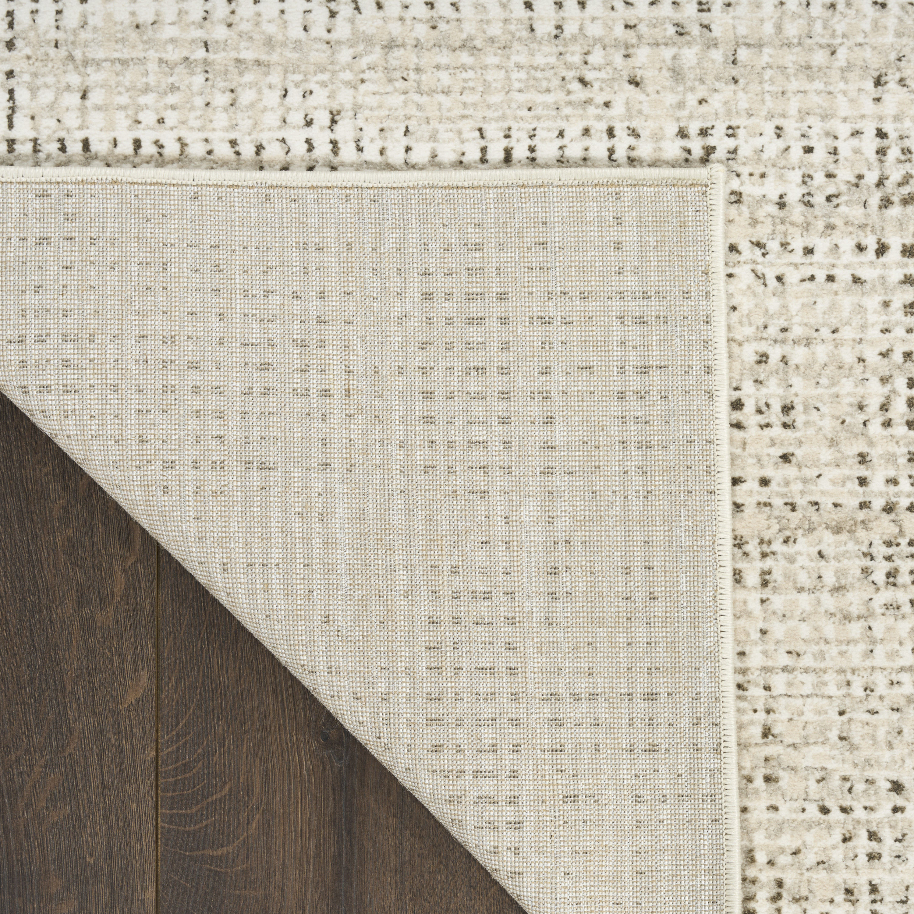 Nourison Soft Structure 7'10" x 9'10" Beige Modern Indoor Rug