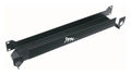 Horizontal Cable Tray Steel Black Powder Coat 2-Mounting Point 1RU 1.75 H x 19.5 W x 3 D in.