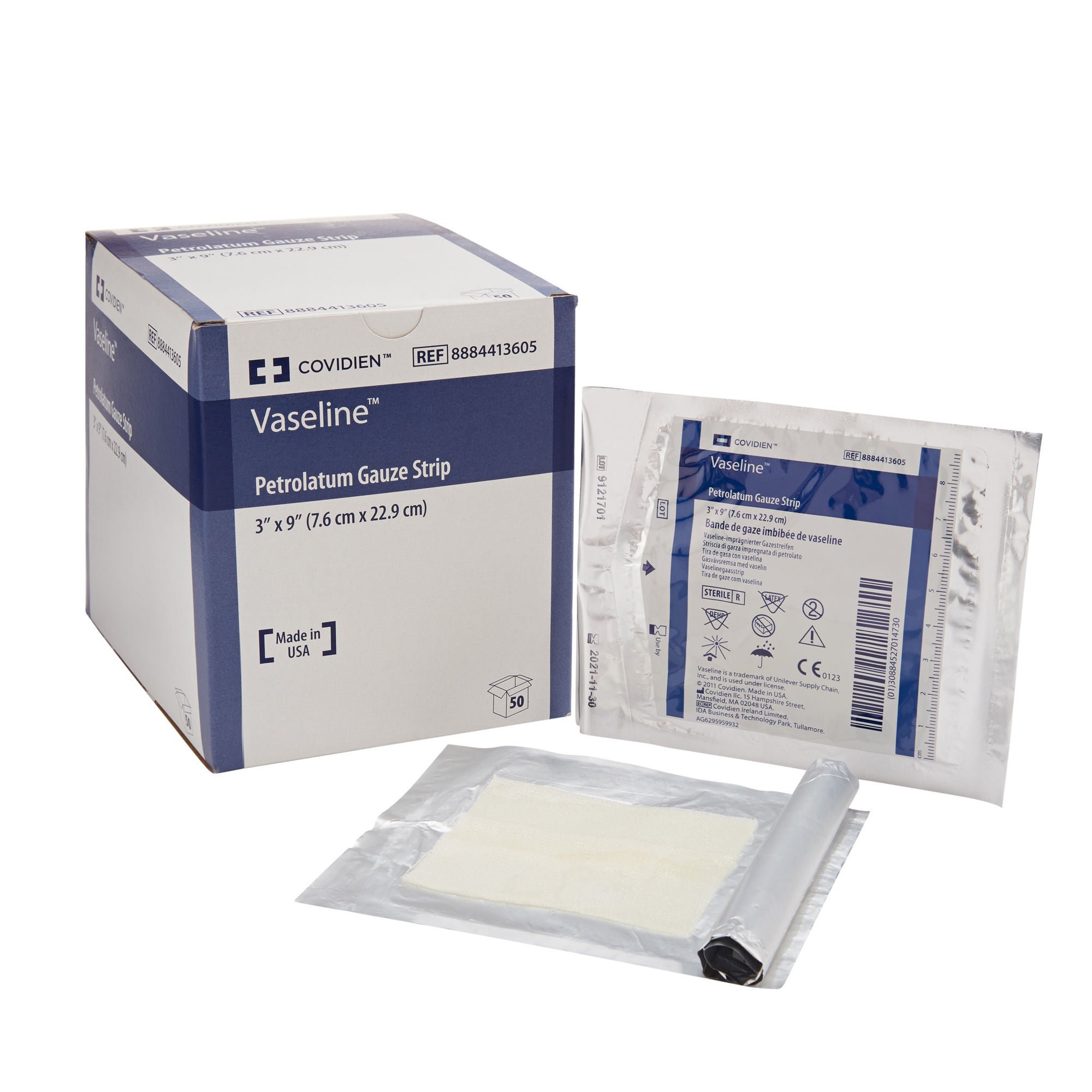 Vaseline™ Petrolatum Impregnated Dressing, 3 x 9 Inch