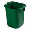 Rubbermaid Commercial, 5qt, Pail, Green