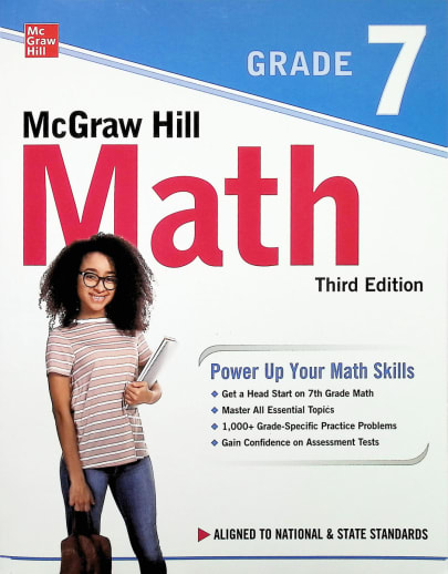 McGraw-Hill Math Grade 7 3rd Edition (Power Up Your Math Skills)