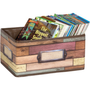 Reclaimed Wood Design Small Storage Bin