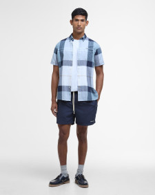 Douglas Tailored Short-Sleeved Shirt Northshore Tartan
