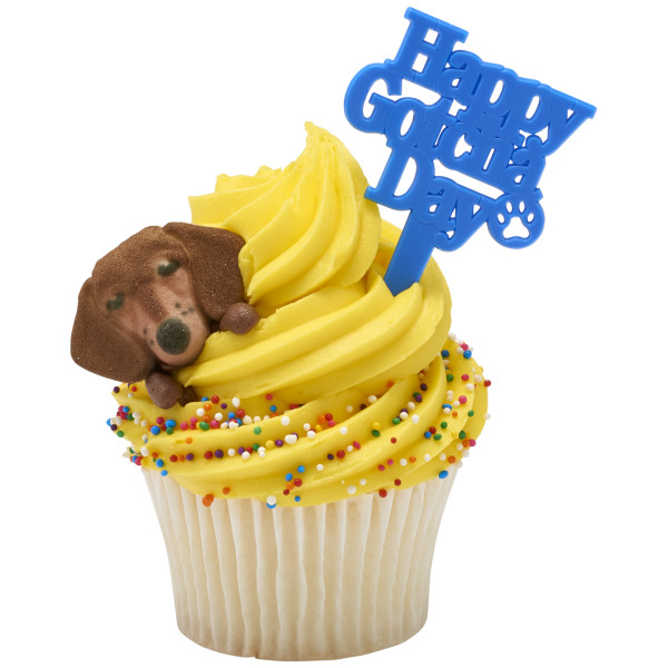 Small Dog Assortment - Red 3 Free Dec-Ons® Decorations