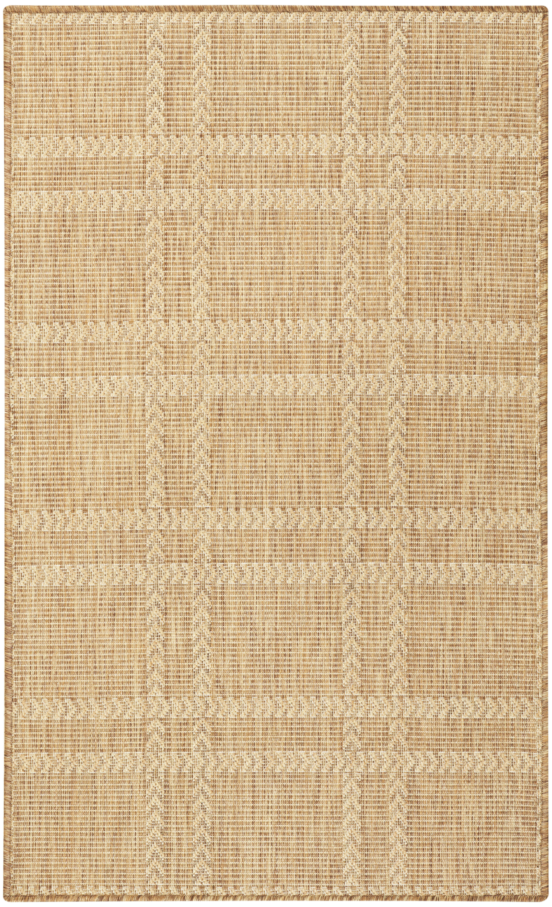 Nourison Horizon Indoor/Outdoor 3' x 5' Natural Modern Rug