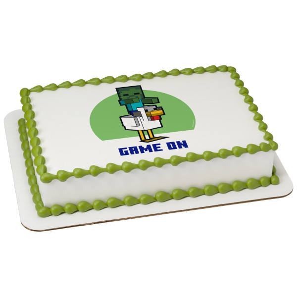 MINECRAFT Game On PhotoCake® Edible Image®