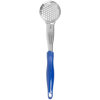 2-ounce one-piece heavy-duty perforated round Spoodle® utensil with blue nylon handle