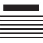 Ashley Productions&reg; Mini Magnetic Magi-Strips, Black, 24 Feet Per Pack, 6 Packs ASH11050-6