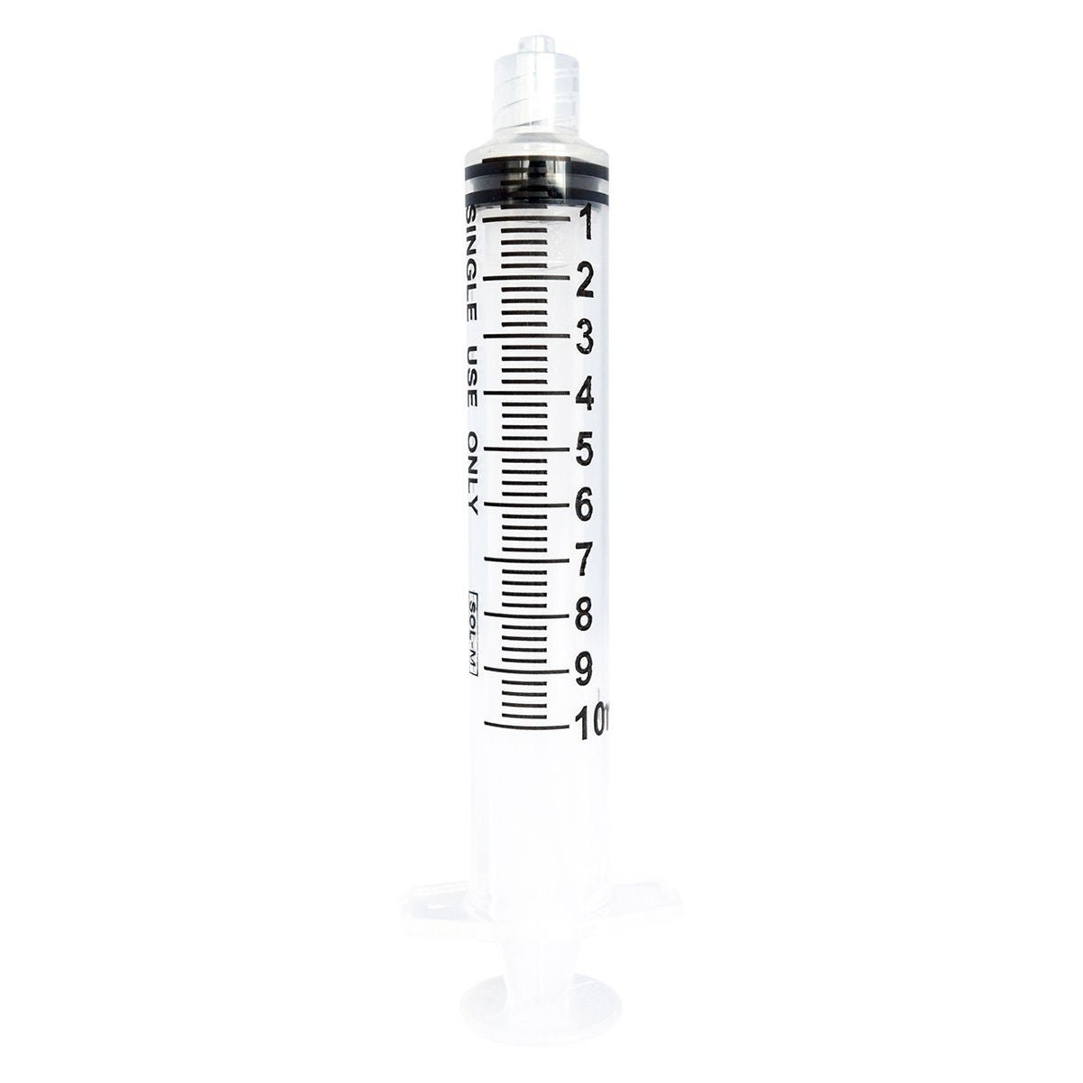 Sol-Millennium Medical SYRINGE, LUER LOCK W/O NEEDLE 10ML(100/BX 12BX/CS)