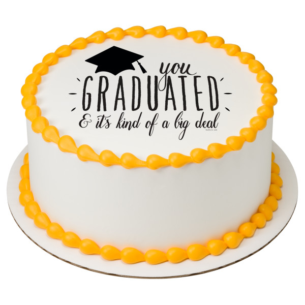Big Deal Grad PhotoCake® Edible Image®