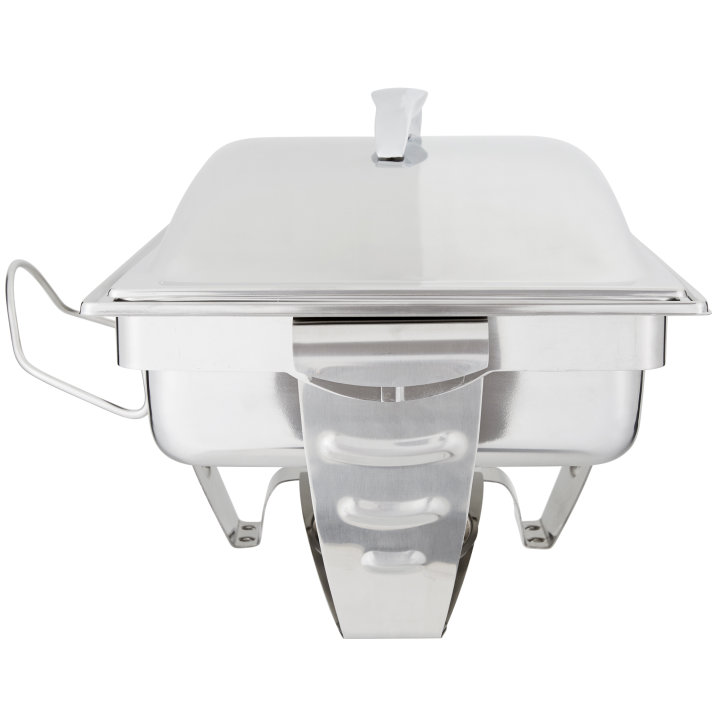 9-quart Maximillian Steel™ rectangular full-size chafer
