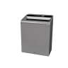 Rubbermaid Commercial, Configure™, Landfill, 45gal, Metal, Gray, Rectangle, Receptacle