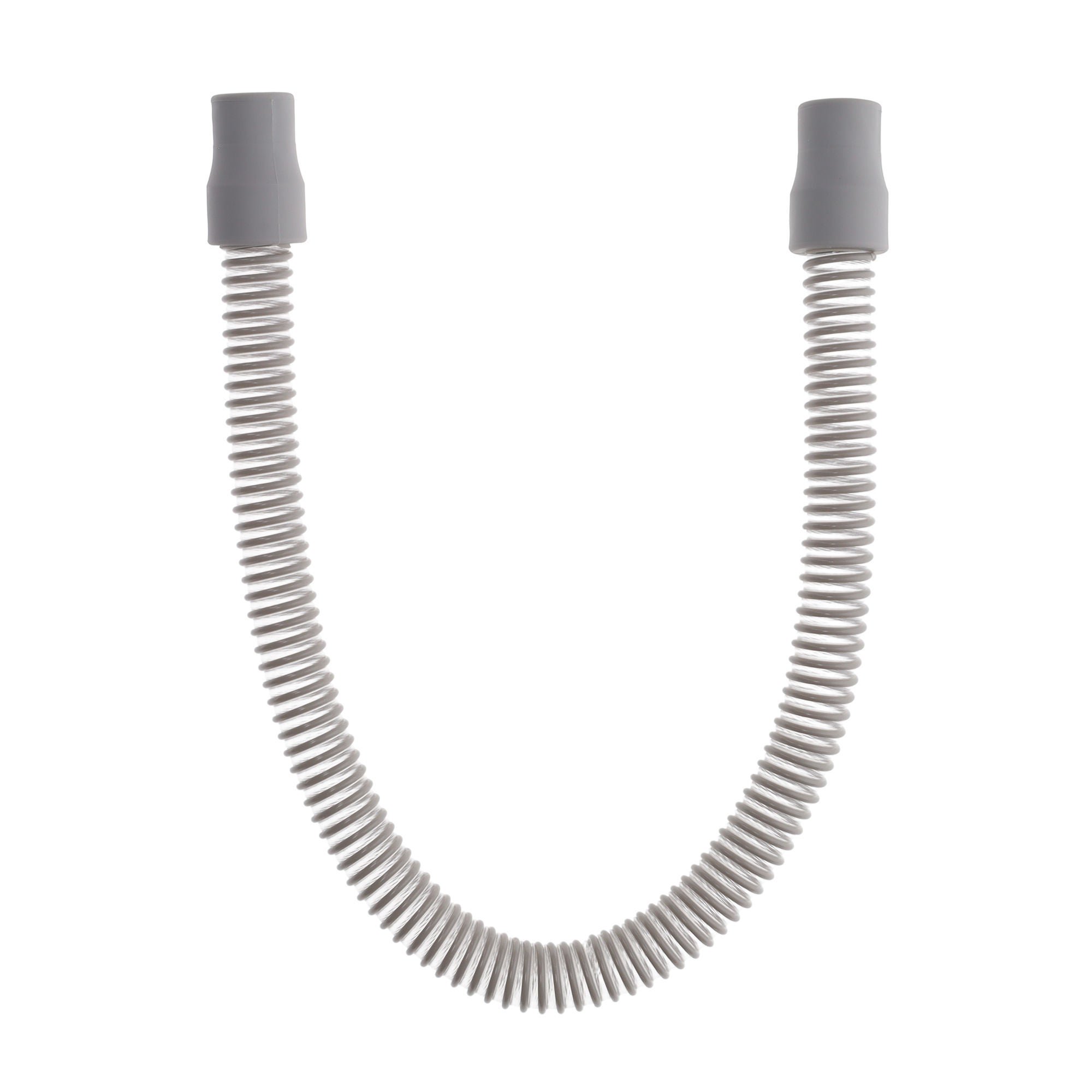 Sun Med TUBING, CPAP W/RUBBER CUFFS LT-WT GRY 2'