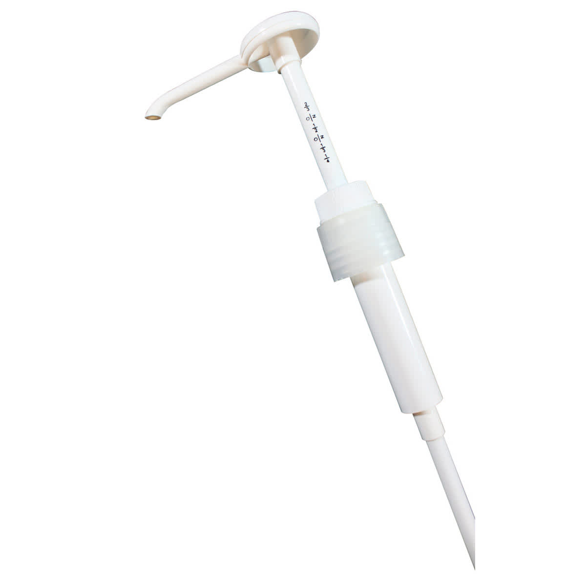 IMP901A, Impact, Deluxe  Plastic Pail Pump, 1 oz, White