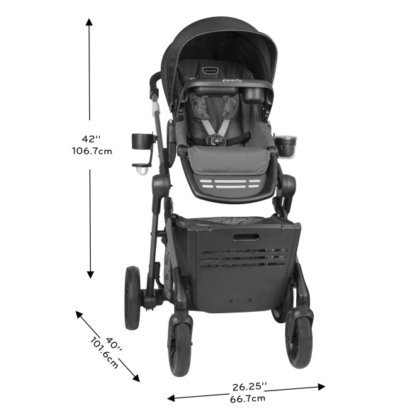 Pivot Troop Child and Pet Modular Travel System Specifications
