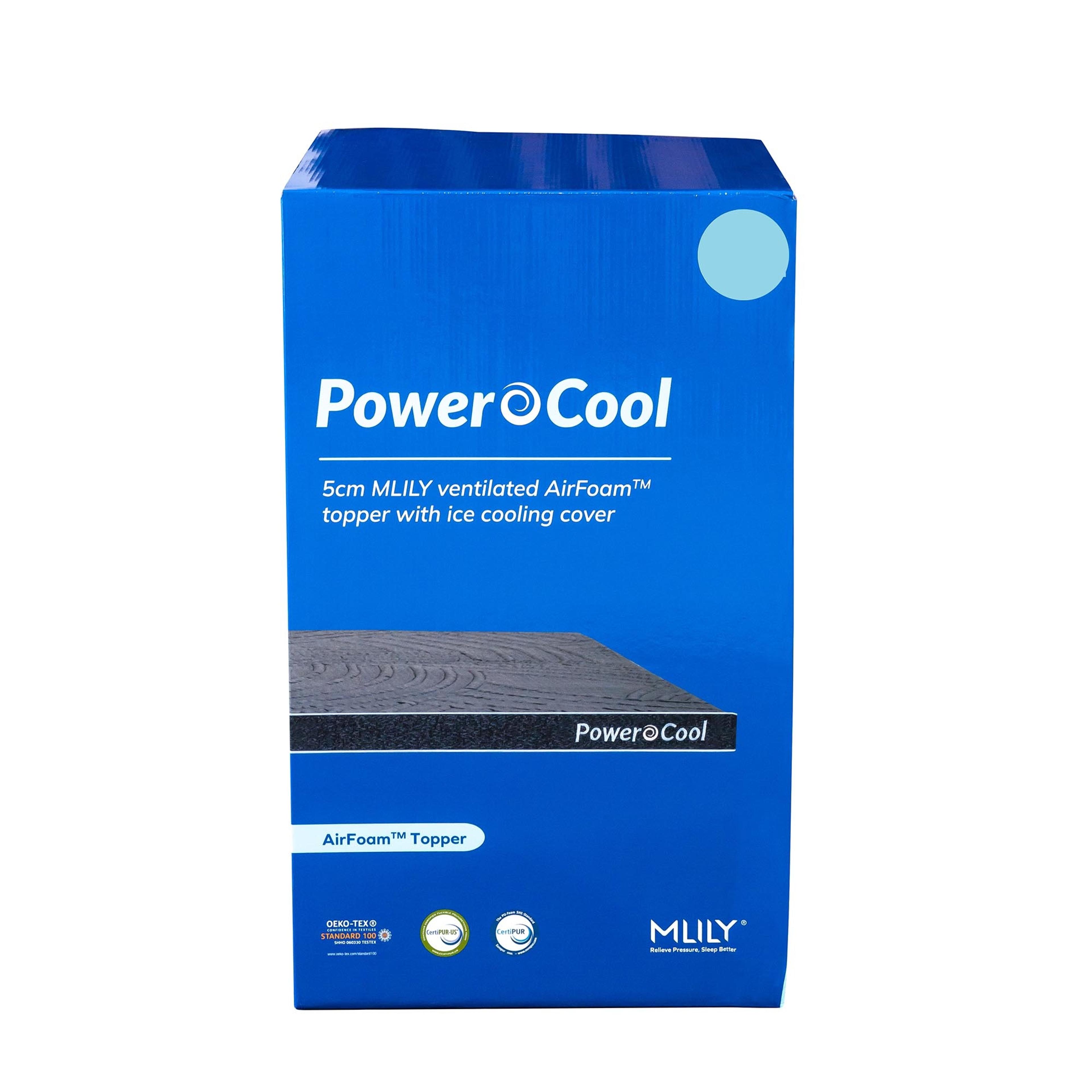 Product image of the  Mlily Powercool Mattress Topper, Queen from Forty Winks