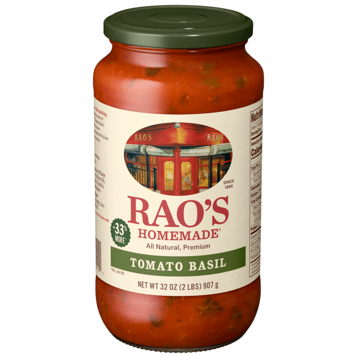 Tomato Basil Sauce, 32 oz