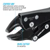 102-5 5-inch Curved Jaw Locking Pliers w/ Cutter