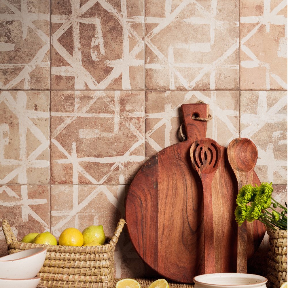 Kings Alora Décor 17-5/8 in. x 17-5/8 in. Ceramic Floor and Wall Tile