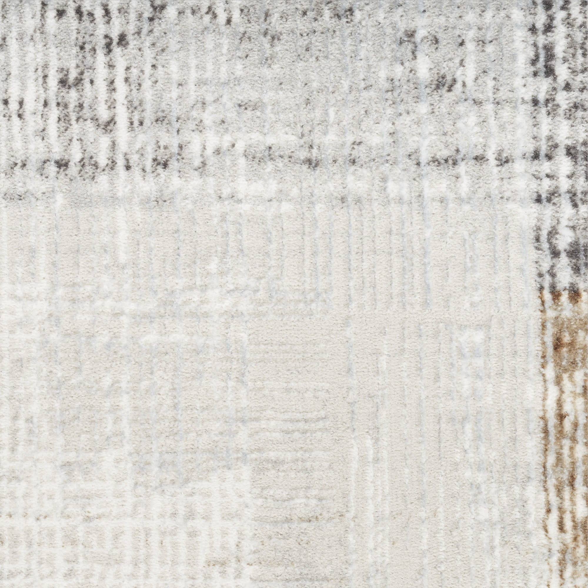 Nourison Sparkle 7'10" x 9'10" Grey Modern Indoor Rug