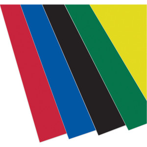 Foam Board, Assorted Colors, 20" x 30", Pack of 10
