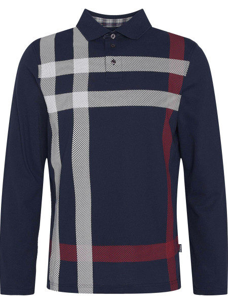 Blaine Tartan Long-Sleeved Polo Shirt Blaine Tartan Long-Sleeved Polo Shirt