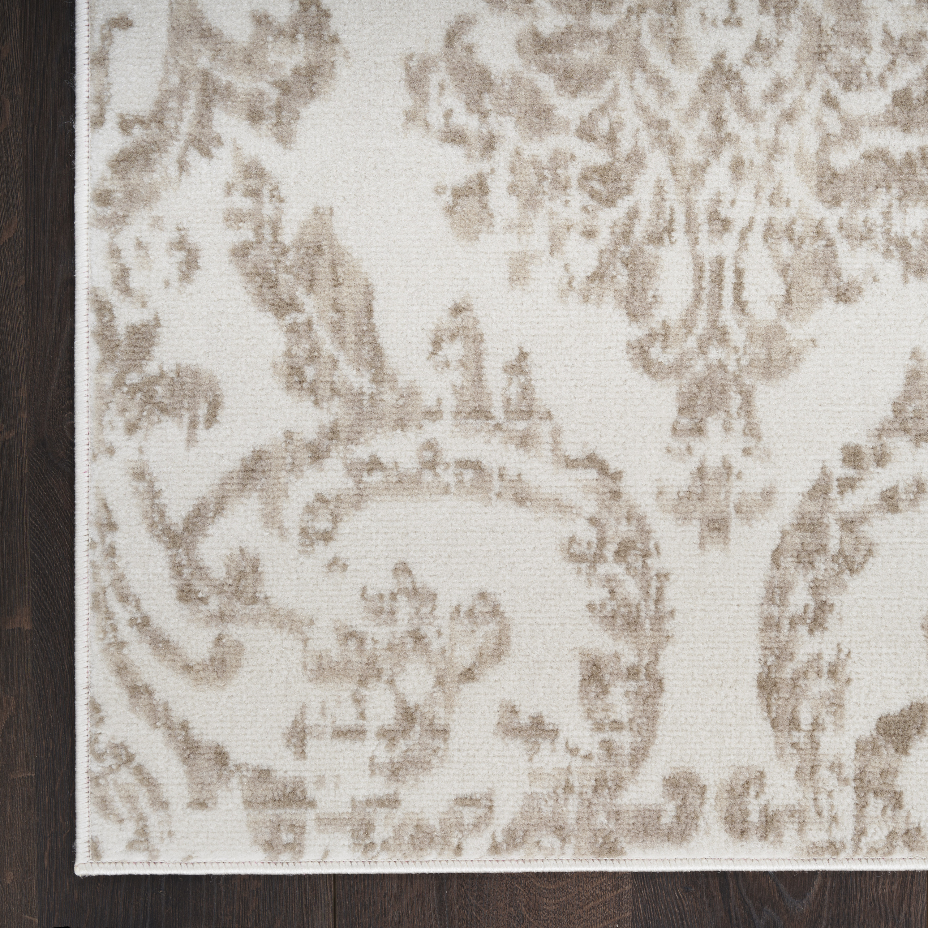 Nourison Jubilant 10' x 14' Ivory Beige Vintage Indoor Rug