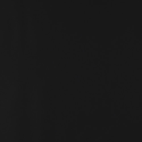 Square plain fabric sample in black.