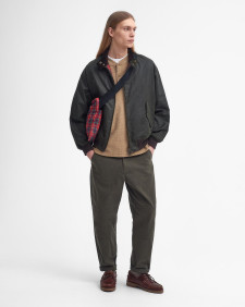 Barbour x Baracuta MA-1 Waxed Harrington Jacket 