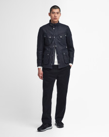 Duke Waxed Jacket Classic Navy