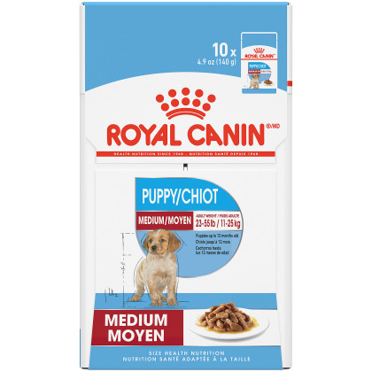 Medium Puppy Pouch Dog Food